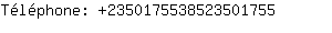 Tlphone: 235017553852350....