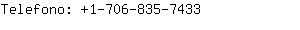 Telefono: 1-706-835-....