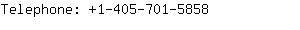 Telephone: 1-405-701-....