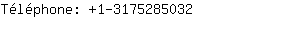 Téléphone: 1-317528....