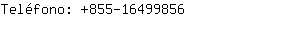 Teléfono: 855-1649....