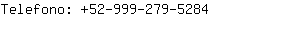 Telefono: 52-999-279-....