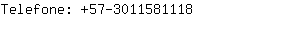 Telefone: 57-301158....