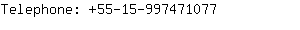 Telephone: 55-15-99747....