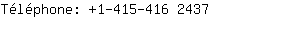 Tlphone: 1-415-416 ....