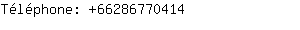 Tlphone: 6628677....