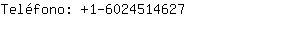 Teléfono: 1-602451....