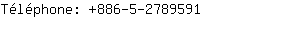 Tlphone: 886-5-278....