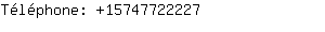 Téléphone: 1574772....