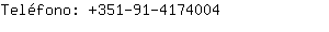 Telfono: 351-91-417....