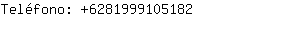 Teléfono: 628199910....