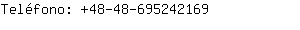 Teléfono: 48-48-69524....