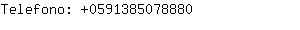 Telefono: 059138507....