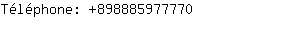 Tlphone: 89888597....