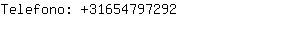 Telefono: 3165479....