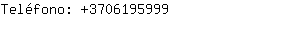Teléfono: 370619....