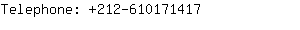 Telephone: 212-61017....