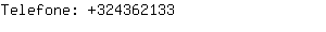 Telefone: 32436....