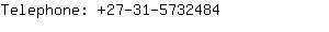 Telephone: 27-31-573....