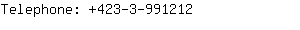 Telephone: 423-3-99....