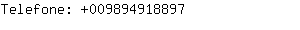 Telefone: 00989491....