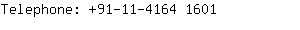 Telephone: 91-11-4164 ....