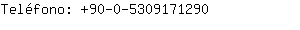 Teléfono: 90-0-530917....