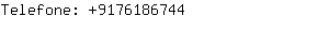 Telefone: 917618....