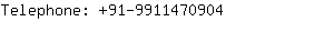 Telephone: 91-991147....