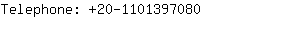 Telephone: 20-110139....