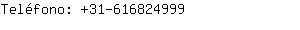 Teléfono: 31-61682....