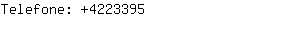 Telefone: 422....