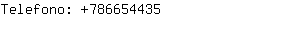 Telefono: 78665....