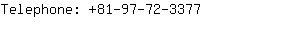 Telephone: 81-97-72-....