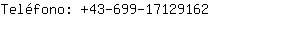 Telfono: 43-699-1712....