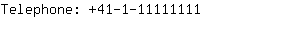 Telephone: 41-1-1111....