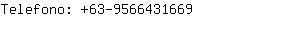 Telefono: 63-956643....