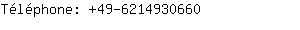 Téléphone: 49-621493....