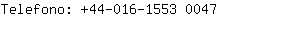 Telefono: 44-016-1553 ....