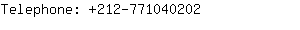 Telephone: 212-77104....