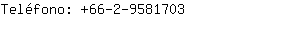 Teléfono: 66-2-958....