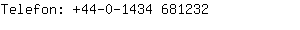 Telefon: 44-0-1434 68....