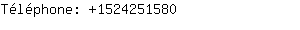 Téléphone: 152425....