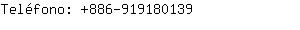 Teléfono: 886-91918....