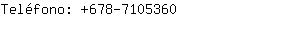 Teléfono: 678-710....