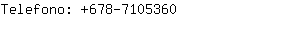 Telefono: 678-710....