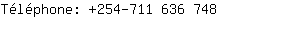 Tlphone: 254-711 636....