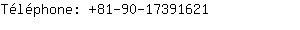 Tlphone: 81-90-1739....