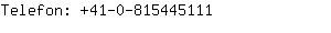 Telefon: 41-0-81544....