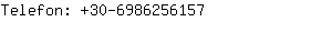 Telefon: 30-698625....